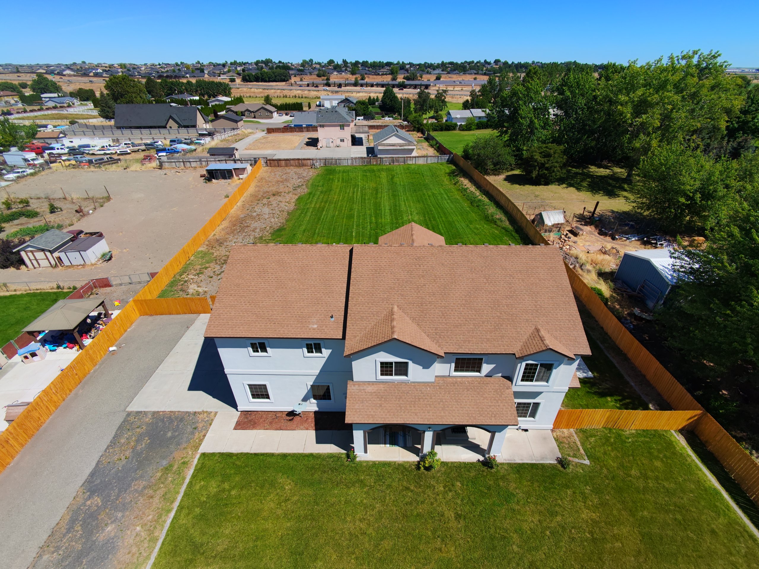 Aerial drone photograph representing Property Inspection & Insurance Reports